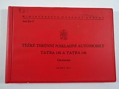 Tatra 138, 148 - těžké terénní nákladní automobily - ošetřování - 1983 - Aut-24-17