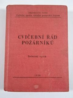 Cvičební řád požárníků - Technický výcvik - 1956