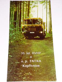 Tatra 815 - 35 let RVHP a n. p. Tatra Kopřivnice - prospekt