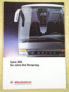 Kässbohrer - Setra 300 - Sie sehen den Vorsprung - prospekt - 1993