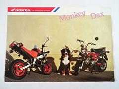 Honda Monkey ZB 50 - Dax ST 50 -prospekt - 1988
