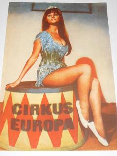 Cirkus Evropa - leták - závazná objednávka na představení