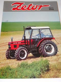 Zetor 5211, 5245 - prospekt