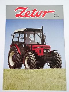 Zetor 7211, 7245 - prospekt