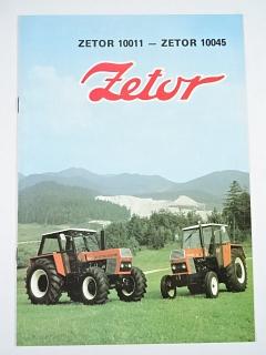 Zetor 10011, 10045 - ZTS Martin - prospekt - Motokov