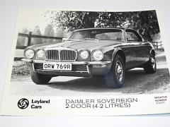 Daimler Sovereign 2-door 4.2 litres - Leyland Cars - fotografie