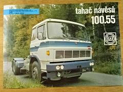 Liaz 100.55 - tahač návěsů - plakát