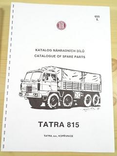 Tatra 815 - katalog náhradních dílů - 1999