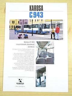 Karosa C 943 - prospekt