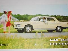 Peugeot 404 - prospekt - 1966