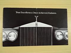 Rolls-Royce - Silver Wraith II, Camargue, Corniche, Silver Shadow II - prospekt - 1980