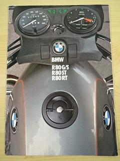 BMW R 80 G/S, R 80 ST, R 80 RT - 1982 - prospekt