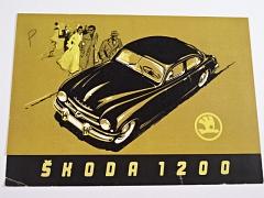 Škoda 1200 - prospekt - Motokov