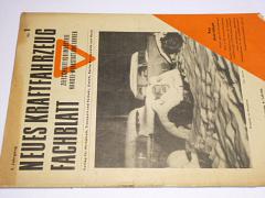 Neues Kraftfahrzeug Fachblatt - 1/1949 - časopis - Ford, Cisitalia...
