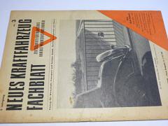Neues Kraftfahrzeug Fachblatt - 3/1949 - časopis