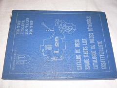 ARO L-25 (motor) engine - spare parts list - 1976