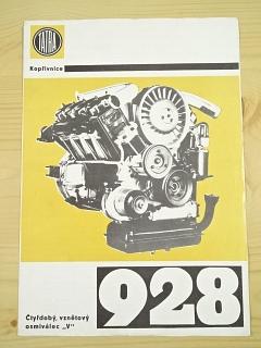Tatra 928 - čtyřdobý vznětový osmiválec V - prospekt - Tatra 138