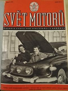 Svět motorů - časopis - 1956 - JAWA, ČZ, Tatra, Škoda...