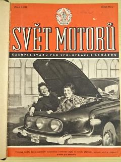 Svět motorů - časopis - 1956 - JAWA, ČZ, Tatra, Škoda...