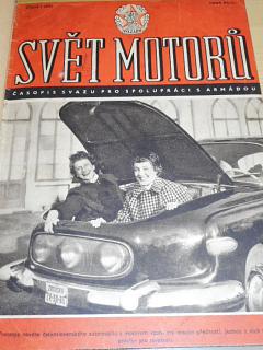 Svět motorů - časopis - 1956 - JAWA, ČZ, Tatra, Škoda...