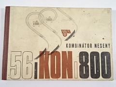 Nesený kombinátor 56-KON-800 - návod k obsluze + katalog součástí  - ROSS