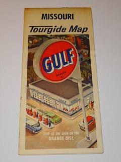 Missouri Tourgide Map - Gulf - mapa