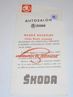 Autosalon Škoda - prospekt