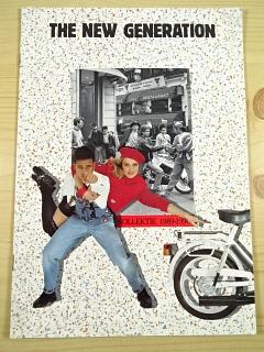 JAWA - Babetta, Benelli, Malaguti - The new generation - kollektie 1989 - 1990 - prospekt