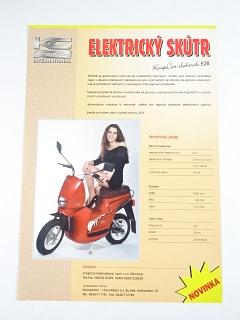 Elektrický skútr Knap Car elektrik E2B - prospekt