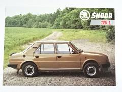 Škoda 120 L - Motokov - prospekt