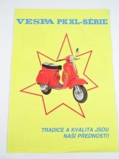 Vespa PK XL - série - prospekt - Tuzex