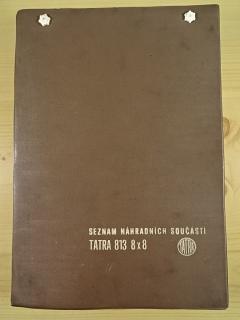 Tatra 813 8 x 8 - seznam náhradních součástí - 1973