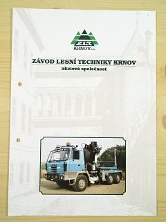 Tatra 815 - Volvo - LKT 81 - prospekt - Závod lesní techniky Krnov