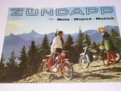 Zündapp - Mofa, Moped, Mokick - prospekt
