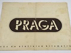 Praga vůz na statisíce kilometrů - prospekt - 1937 - Českomoravská - Kolben - Daněk a. s.