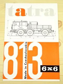 Tatra 813 6x6 - Anhängerzugmaschine - tahač přívěsů - prospekt - Motokov