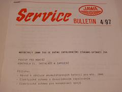 JAWA Service 4/97 - JAWA 350 se dvěmi zapalovacími cívkami