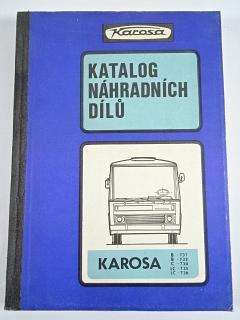 Karosa B-731, B-732, C-734, LC-735, LC-736 - katalog náhradních dílů autobusů - 1984