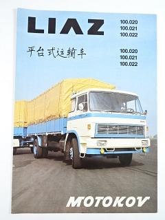 Liaz 100.020 - 100.021 - 100.022 - prospekt - Motokov