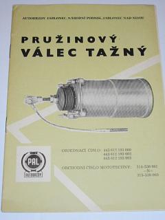 PAL autobrzdy - pružinový válec tažný - 1974