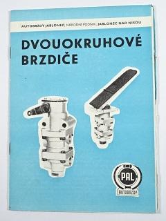 PAL autobrzdy - dvouokruhové brzdiče - 1988