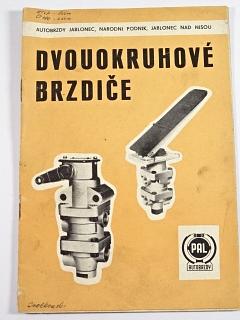 PAL autobrzdy - dvouokruhové brzdiče - 1977