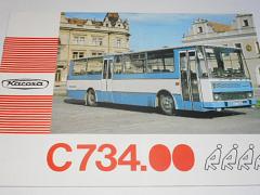 Karosa C 734.00 - autobus - prospekt