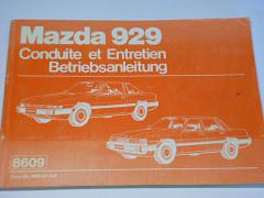 Mazda 929 - návod k obsluze - 1984