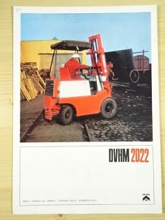 Desta - vysokozdvižný vozík DVHM 2022 - prospekt
