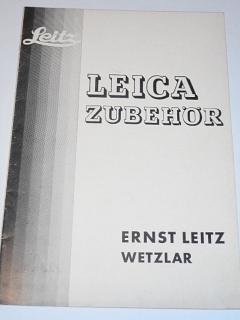 Leica Zubehör - Ernst Leitz Wetzlar - prospekt - 1939