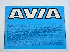 Avia - prospekt