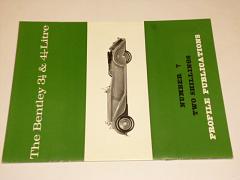 The Bentley 3 1/2 a 4 1/4 Litre - Profile publications- 1966