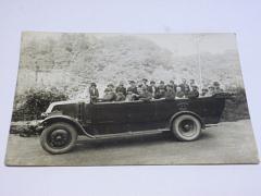 Renault autobus - 1927 - pohlednice - fotografie