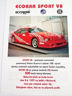 Ecorra sport V8 - Tatra - 1997 - prospekt